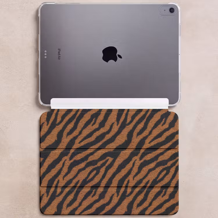 iPad hoes - Tijger - Zwart - Vacht — 6