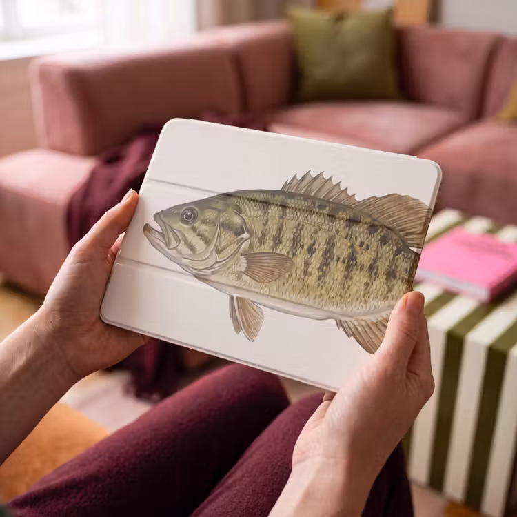 iPad hoes - Vissen - Natuur - Vintage — 4