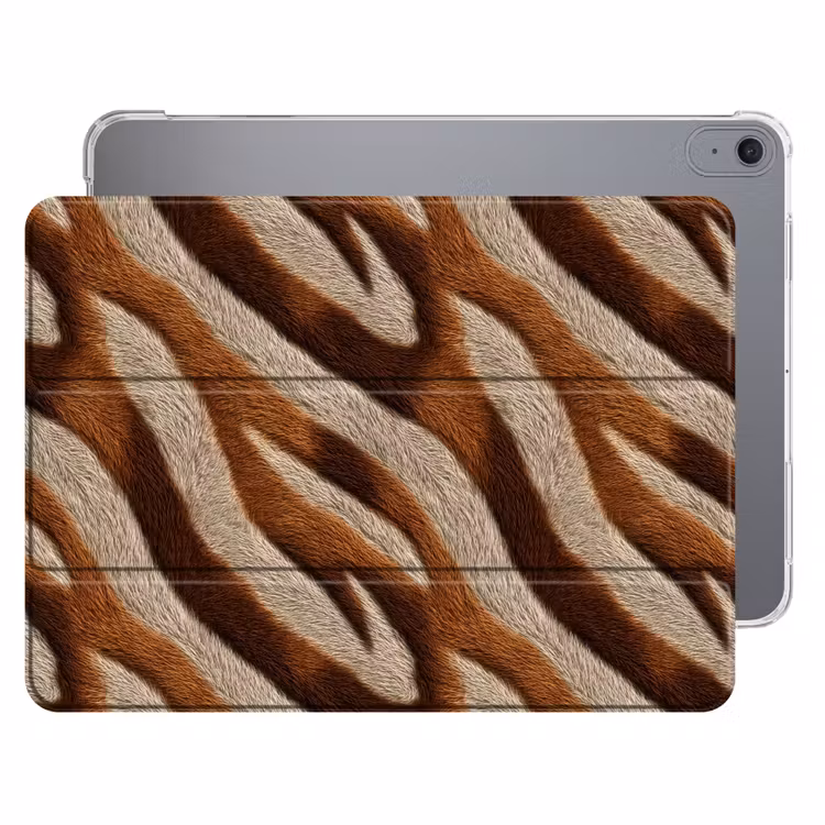 iPad hoes - Zebra - Bruin - Patroon — 1