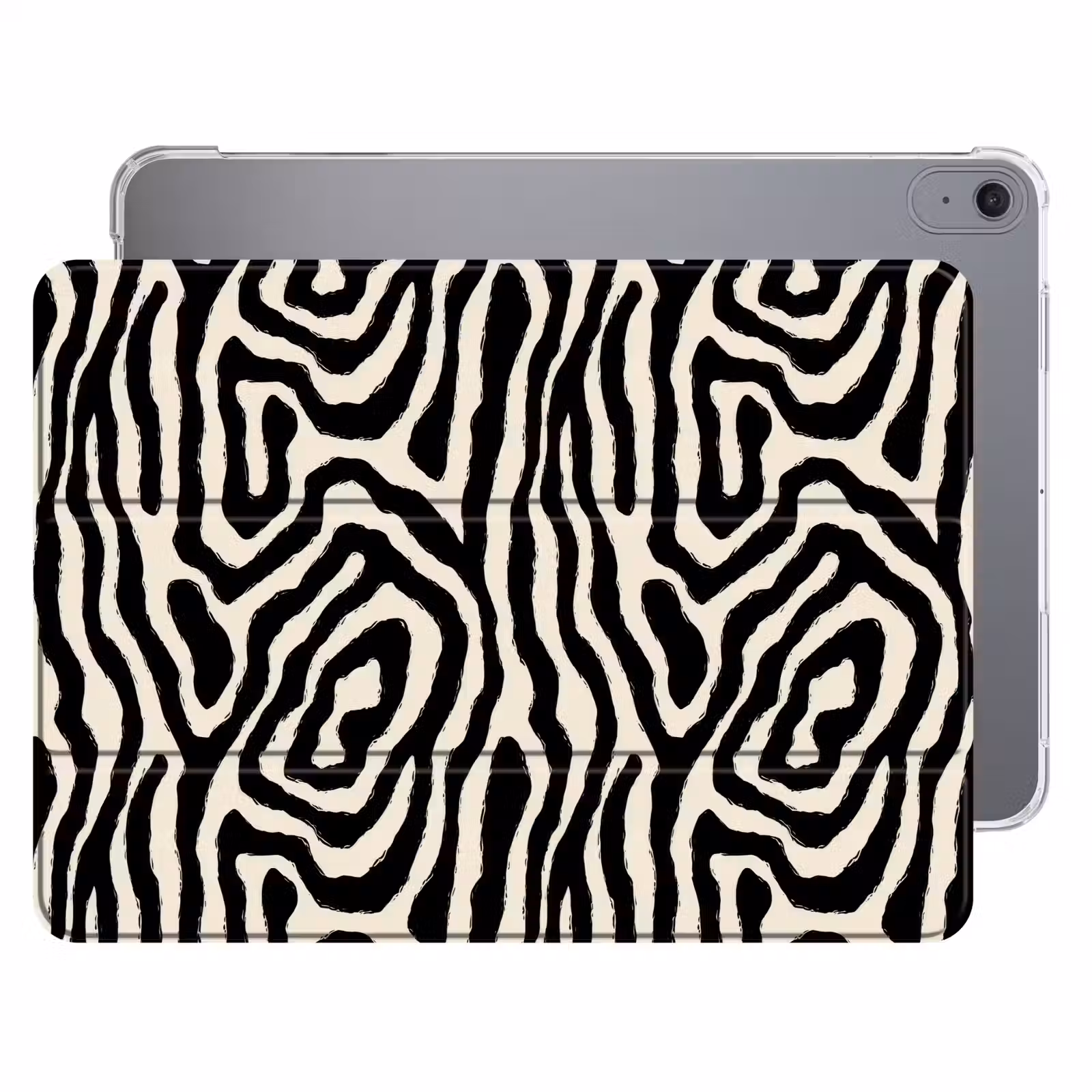 iPad hoes - Zebra - Zwart - Abstract — 1