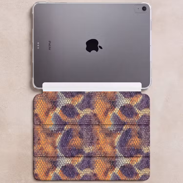 iPad hoes - Slang - Kleurrijk - Schubben — 6
