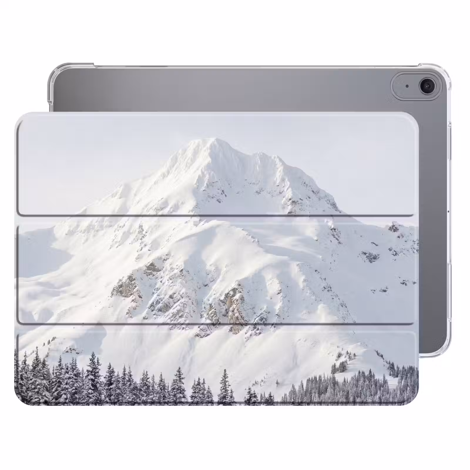 iPad hoes - Berg - Sneeuw - Winter - Natuur - Wit — 1