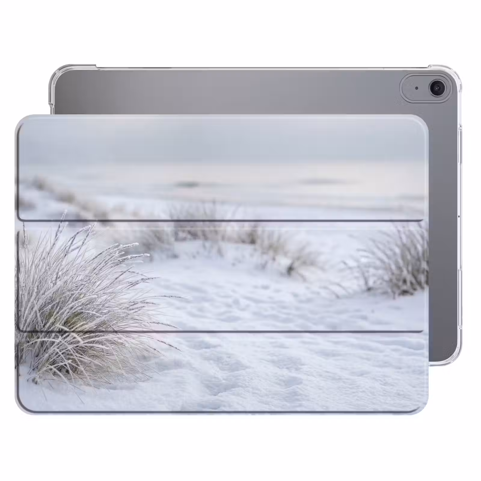 iPad hoes - Duinen - Sneeuw - Strand - Winter - Serene — 1