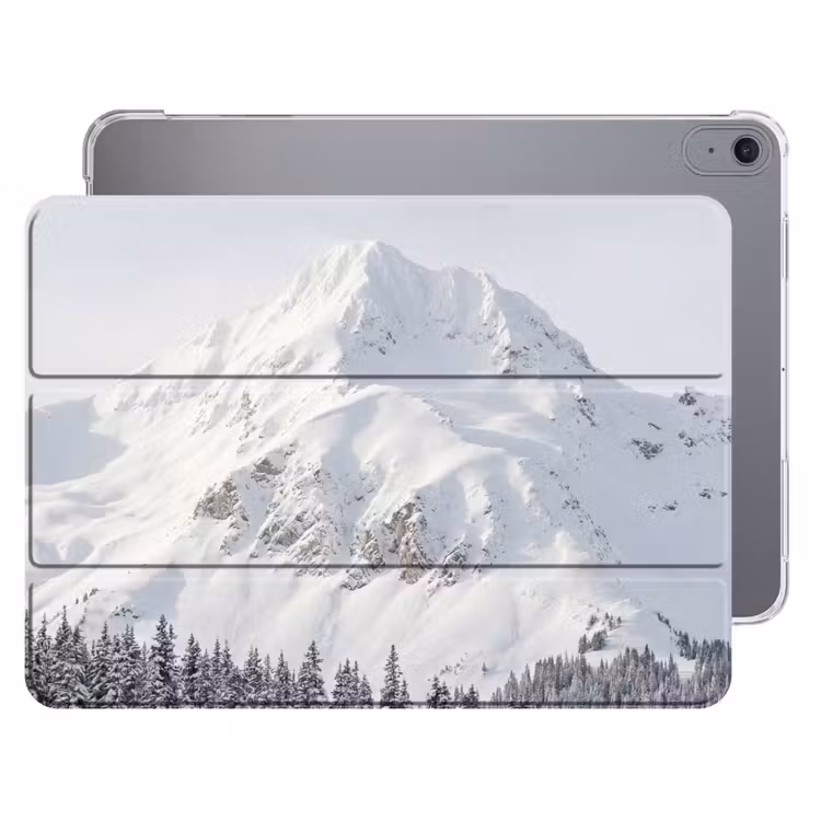 iPad hoes - Berg - Sneeuw - Winter - Natuur - Wit — 1
