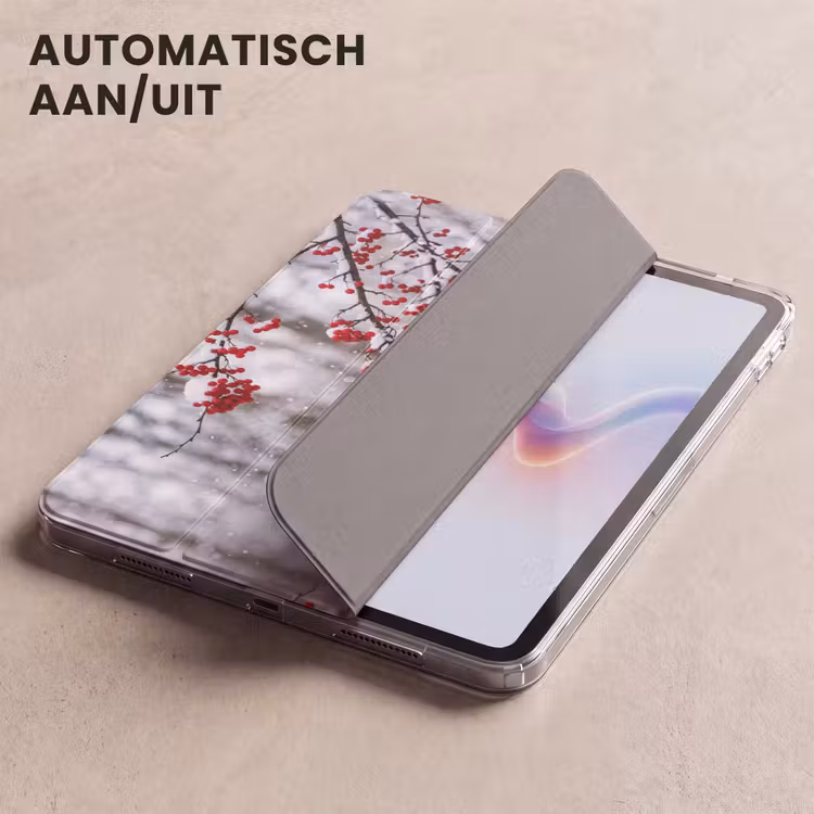 iPad hoes - Bessen - Takken - Sneeuw - Winter - Kleurrijk — 5