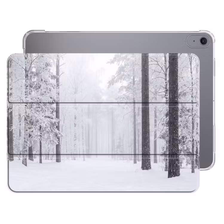 iPad hoes - Bos - Sneeuw - Pad - Winter - Stilte — 1