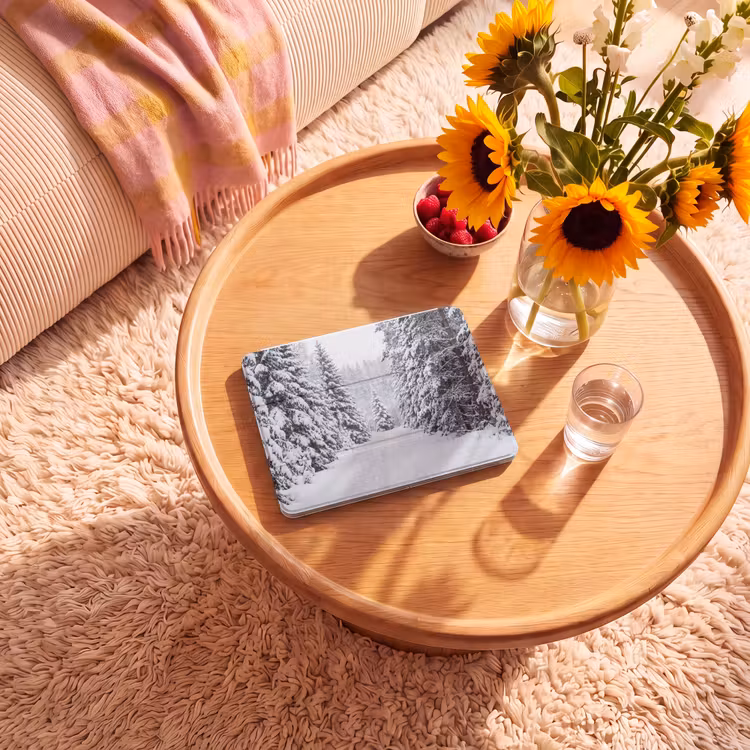 iPad hoes - Bos - Winter - Sneeuw - Pad - Natuur — 2