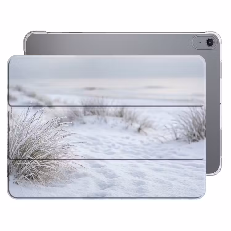 iPad hoes - Duinen - Sneeuw - Strand - Winter - Serene — 1