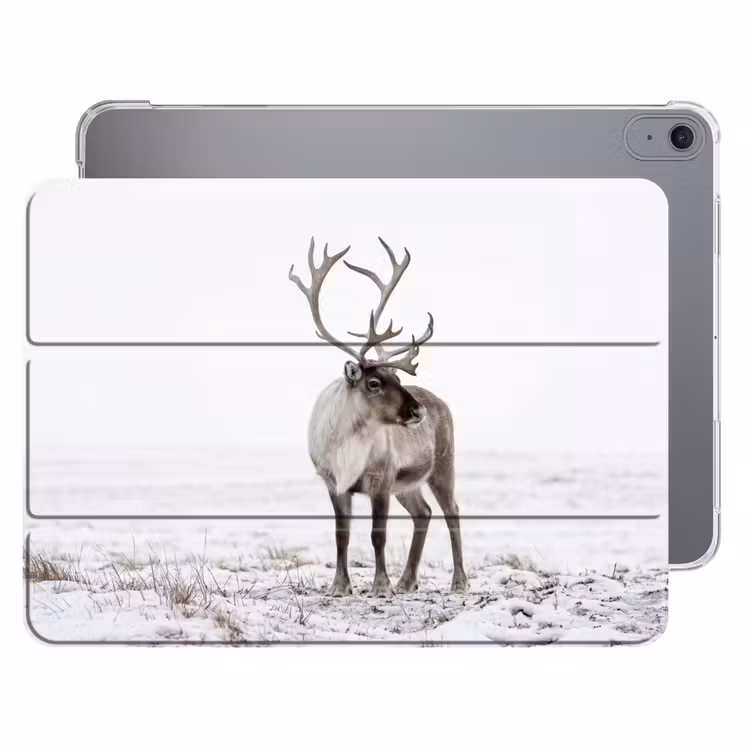 iPad hoes - Rendier - Gewei - Sneeuw - Winter — 1