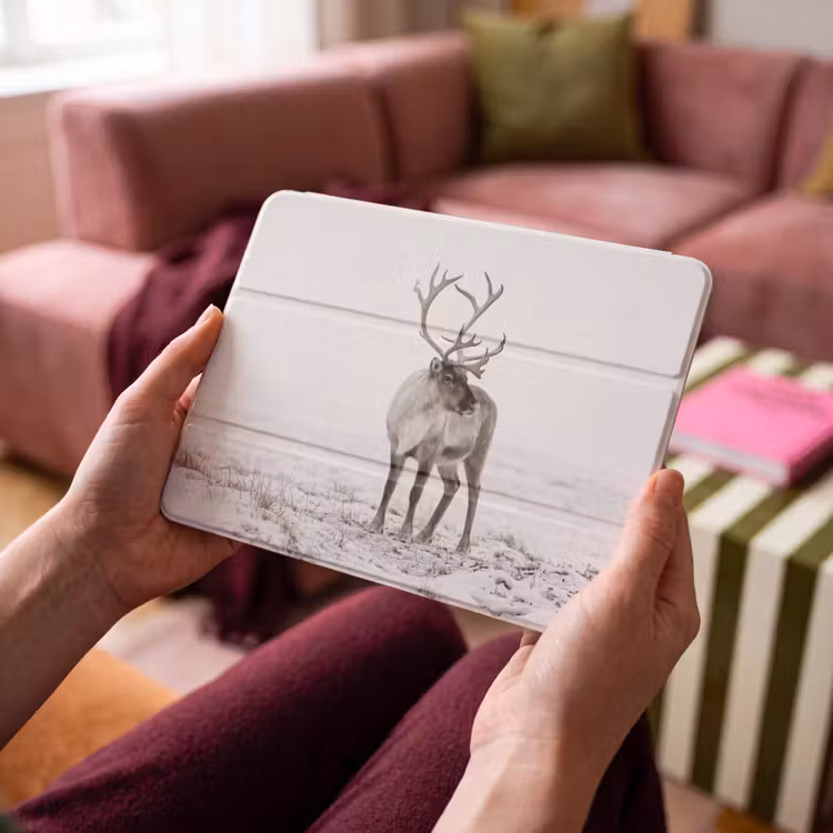 iPad hoes - Rendier - Gewei - Sneeuw - Winter — 4