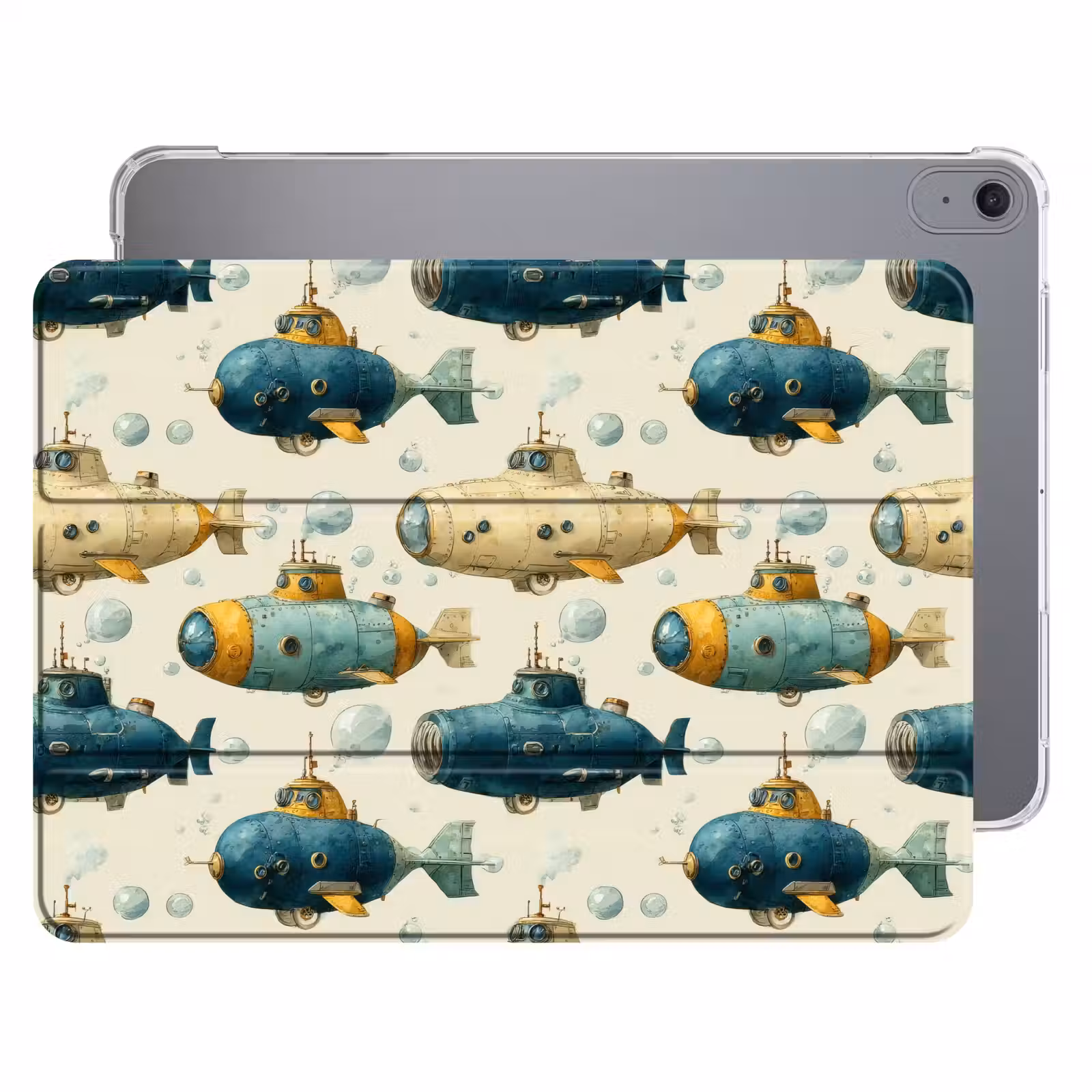 iPad hoes - Duikboot - Fantasie - Kleurrijk — 1