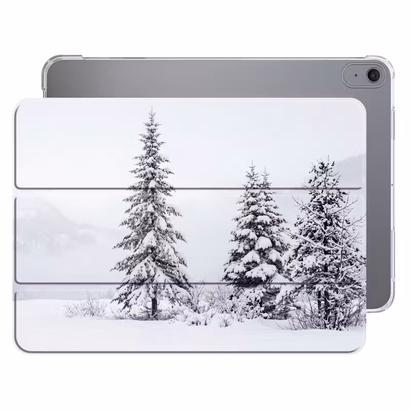 iPad hoes - Fijnsparren - Sneeuw - Winter - Landschap - Stilte — 1