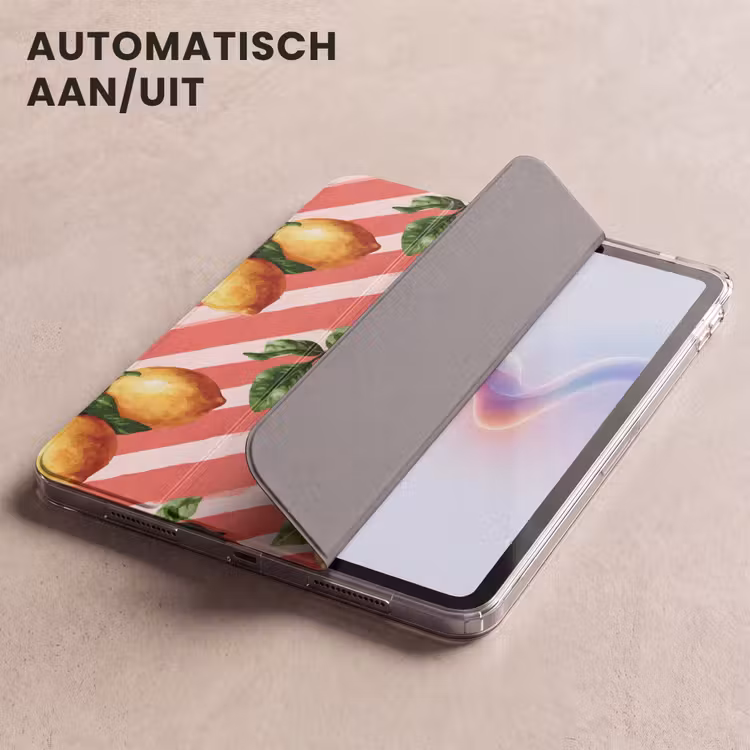 iPad hoes - Citroen - Geïllustreerd - Oranje — 5