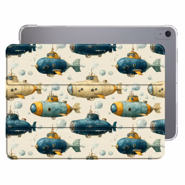 iPad hoes - Duikboot - Fantasie - Kleurrijk — 1
