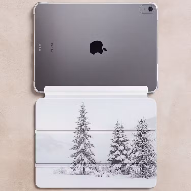 iPad hoes - Fijnsparren - Sneeuw - Winter - Landschap - Stilte — 6