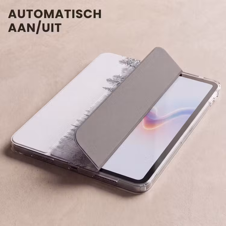 iPad hoes - Meer - Dennen - IJs - Winter - Rustgevend — 5