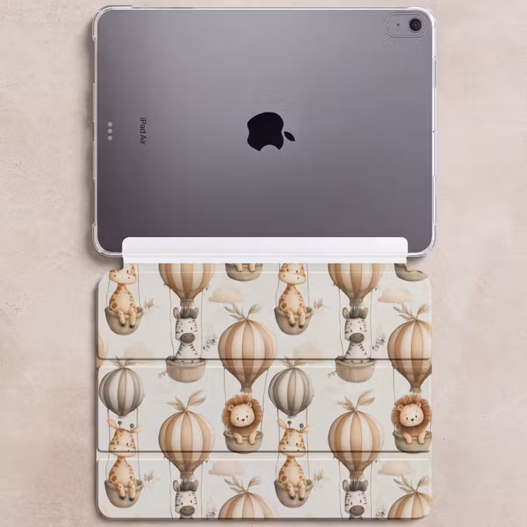 iPad hoes - Safari - Luchtballonen - Taupe — 6
