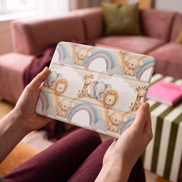 iPad hoes - Safari - Regenboog - Kleurrijk — 4
