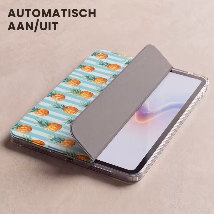 iPad hoes - Ananas - Strepen - Groen — 5