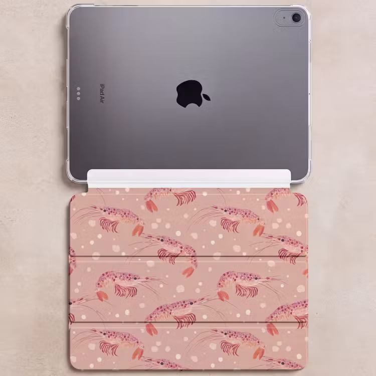 iPad hoes - Garnalen - Stippen - Roze — 6