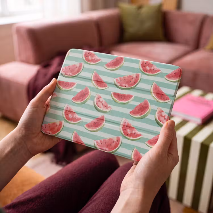 iPad hoes - Watermeloen - Strepen - Groen — 4