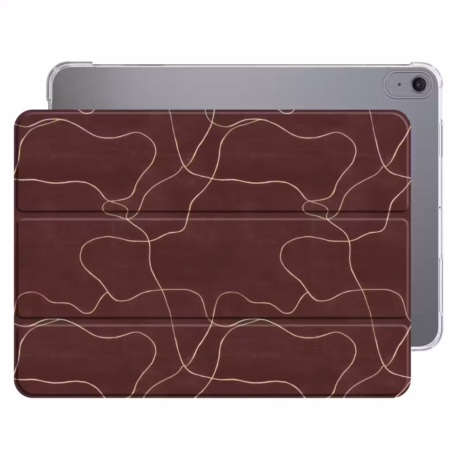 iPad hoes - Abstract - Modern - Bruin — 1