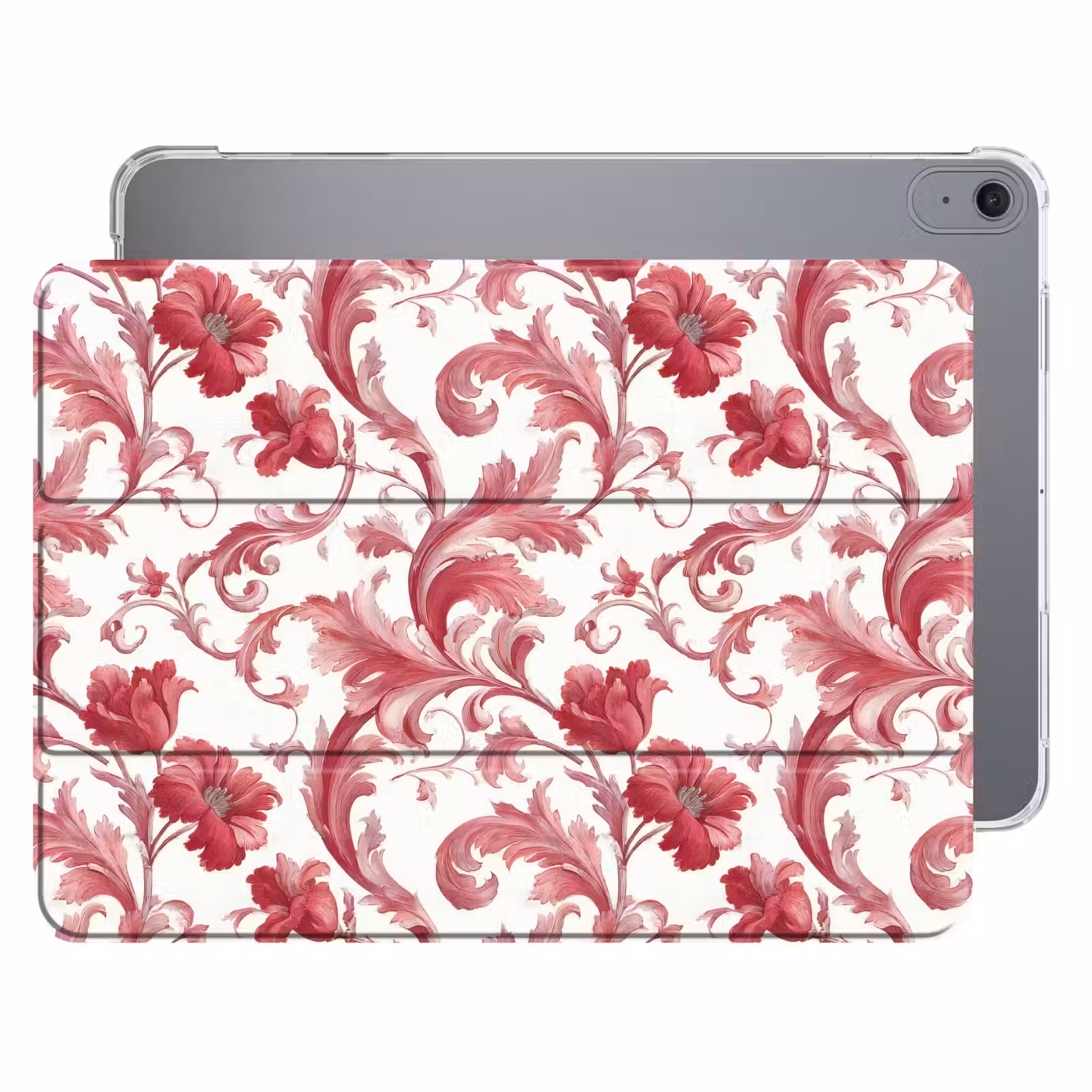 iPad hoes - Barok - Patroon - Rood — 1