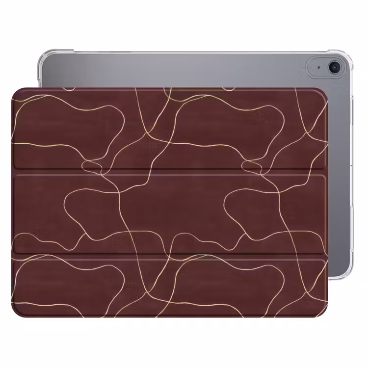 iPad hoes - Abstract - Modern - Bruin — 1