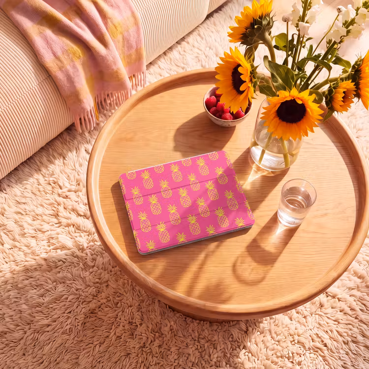iPad hoes - Ananas - Trendy - Roze — 2