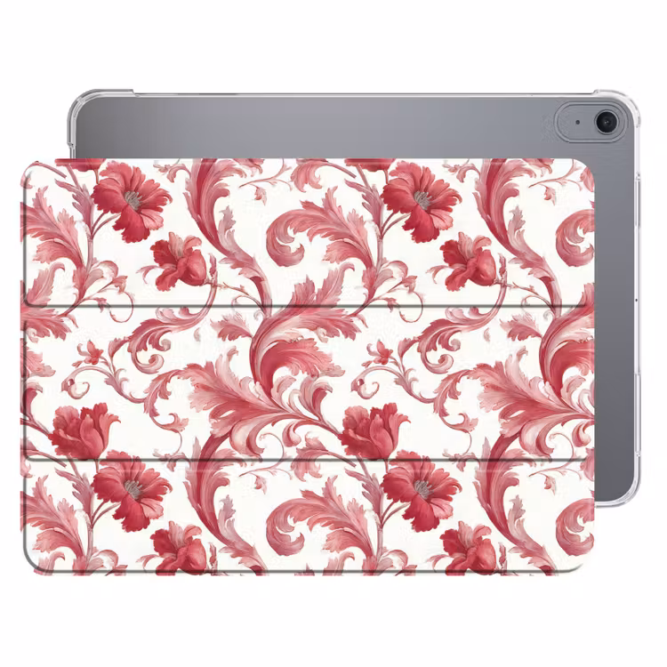 iPad hoes - Barok - Patroon - Rood — 1