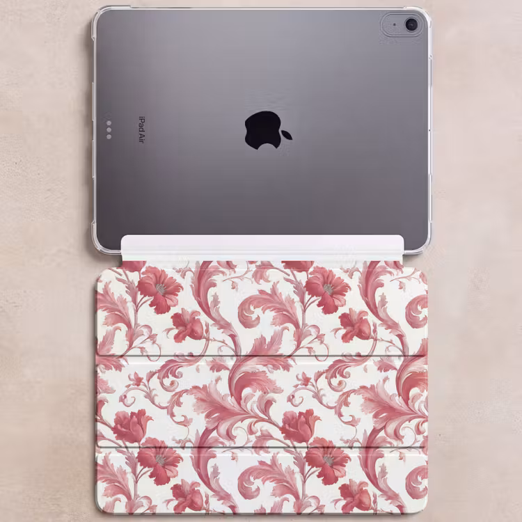 iPad hoes - Barok - Patroon - Rood — 6