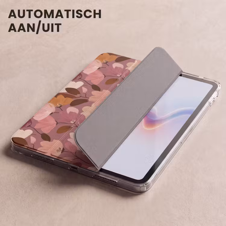 iPad hoes - Bloem - Patroon - Roze — 5