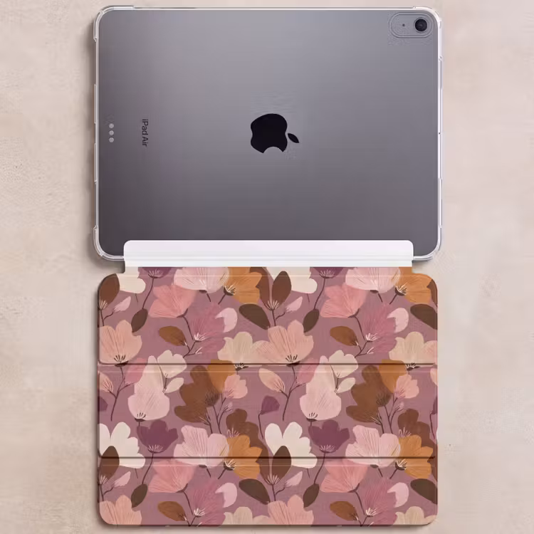 iPad hoes - Bloem - Patroon - Roze — 6