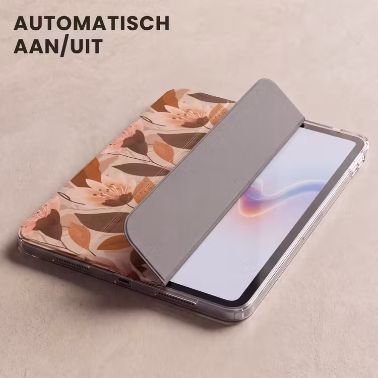 iPad hoes - Bloemen - Bladeren - Bruin — 5