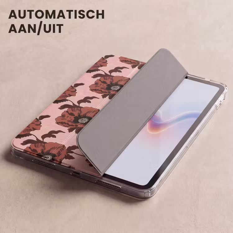 iPad hoes - Bloemen - Retro - Rood — 5