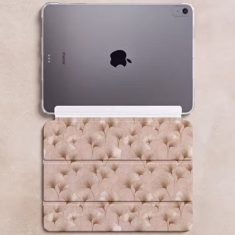 iPad hoes - Ginkgo - Patroon - Roze — 6