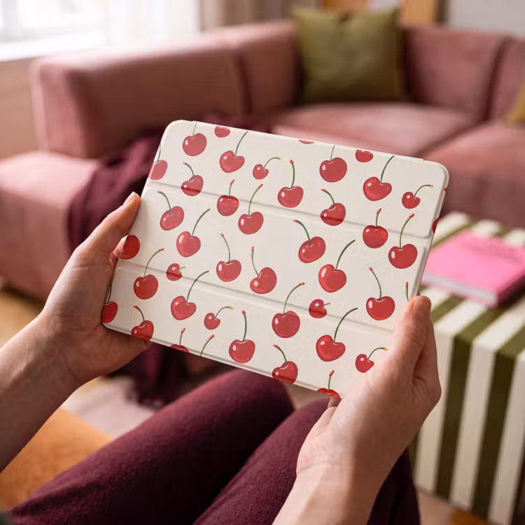 iPad hoes - Kersen - Minimalistisch - Rood — 4