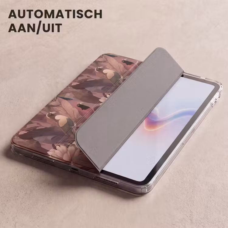 iPad hoes - Vogels - Bladeren - Roze — 5