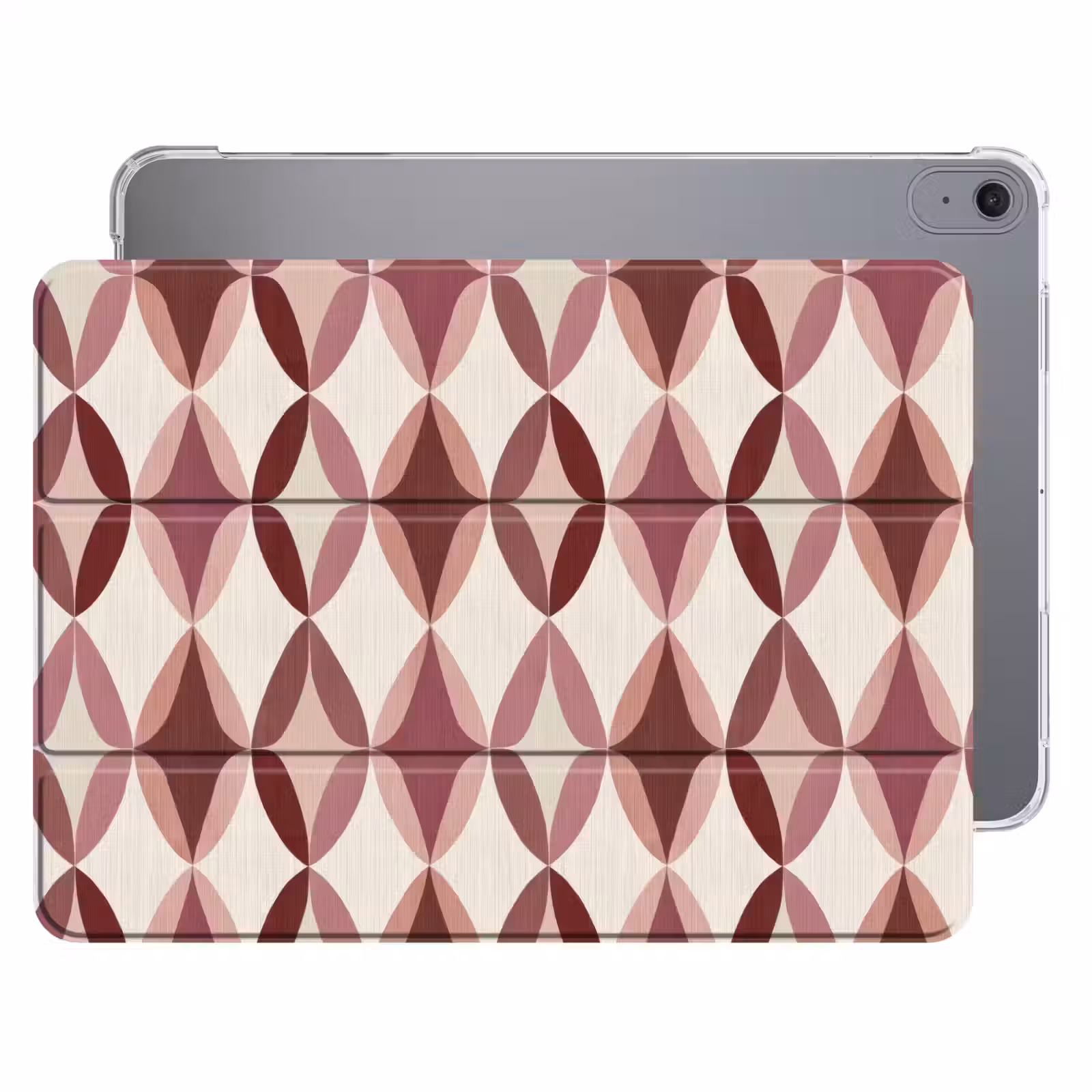 iPad hoes - Ovaal - Textuur - Roze — 1