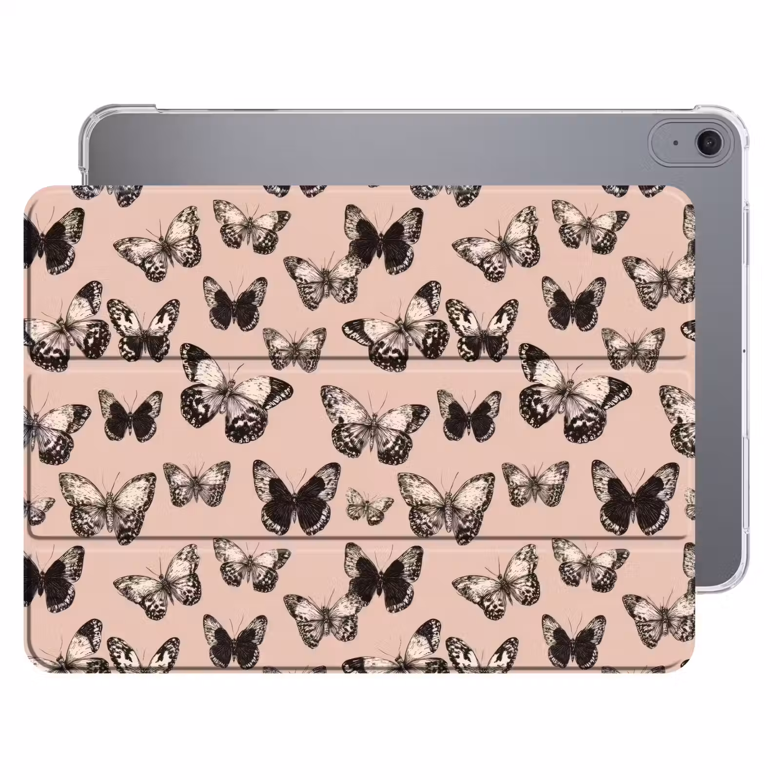 iPad hoes - Tijdloos - Vlinders - Perzik — 1