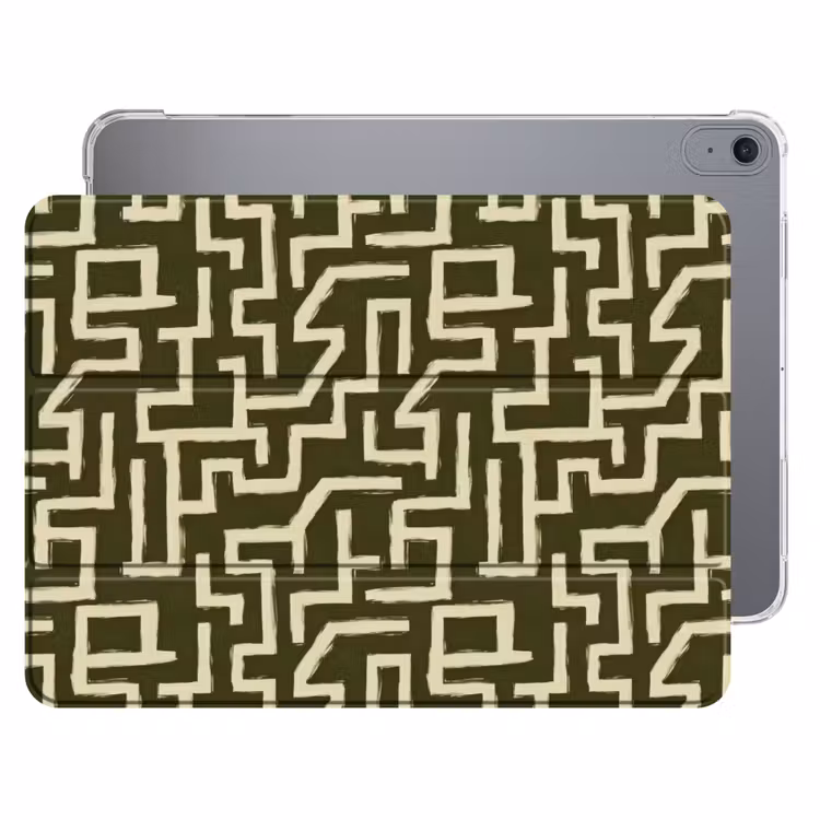 iPad hoes - Abstract - Lijnen - Groen — 1
