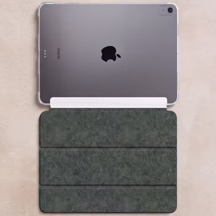 iPad hoes - Bloemen - Lijnen - Groen — 6