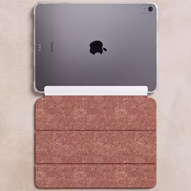 iPad hoes - Bloemen - Motief - Rood — 6