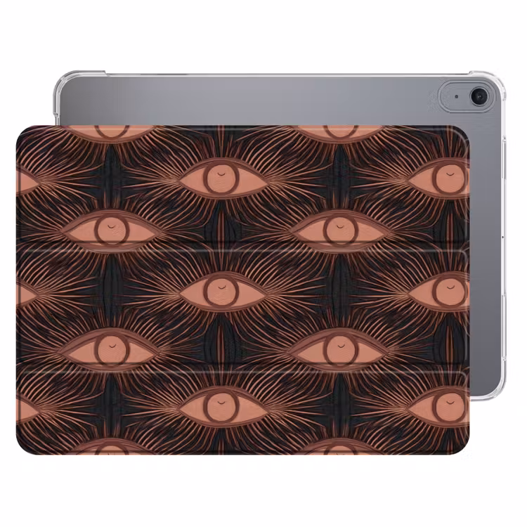 iPad hoes - Boheems - Oog - Bruin — 1