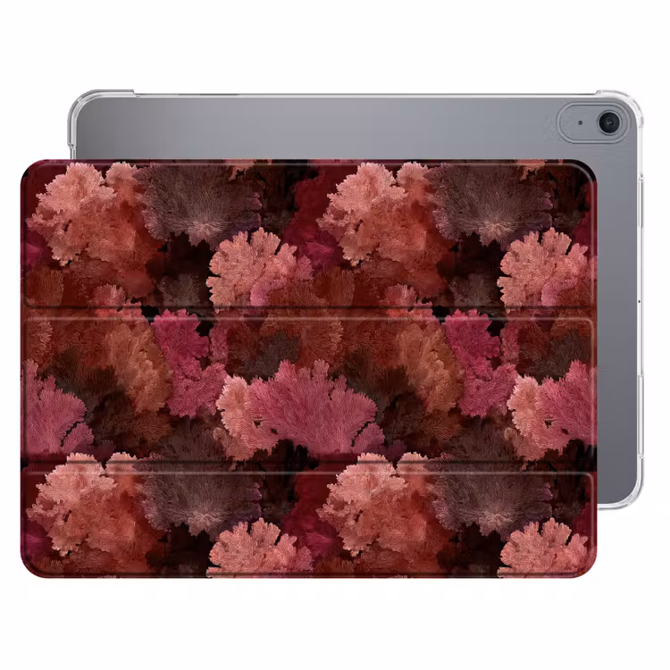 iPad hoes - Koraal - Textuur - Kleurrijk — 1
