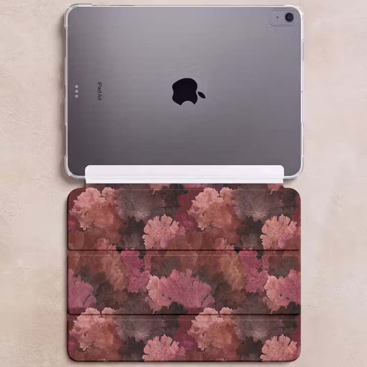iPad hoes - Koraal - Textuur - Kleurrijk — 6