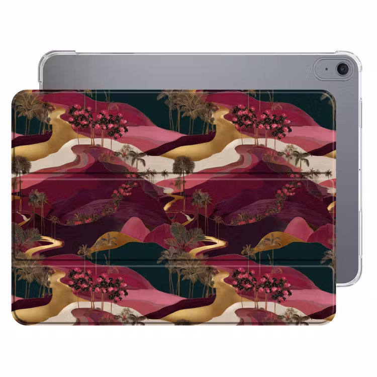 iPad hoes - Magisch - Palmbomen - Goud — 1