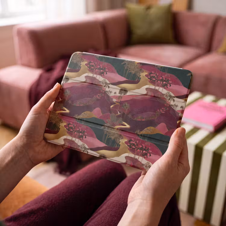 iPad hoes - Magisch - Palmbomen - Goud — 4