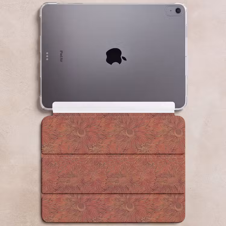 iPad hoes - Oosters - Bloemen - Terracotta — 6