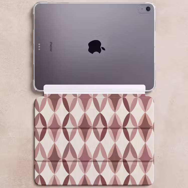 iPad hoes - Ovaal - Textuur - Roze — 6